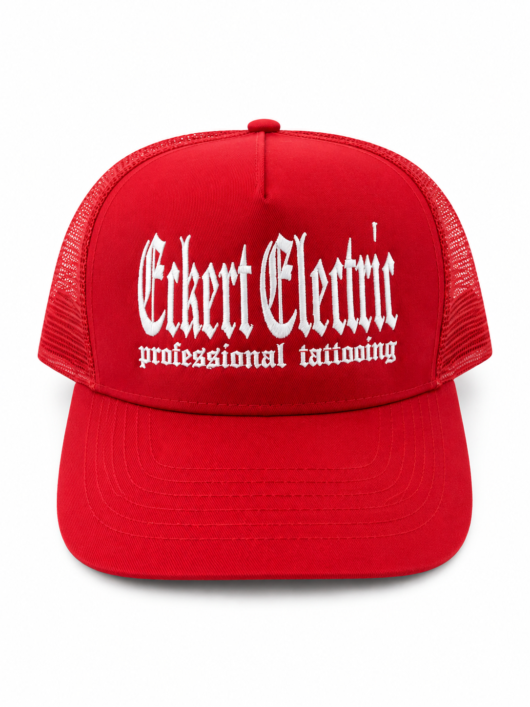 Eckert Electric Embroidered Trucker