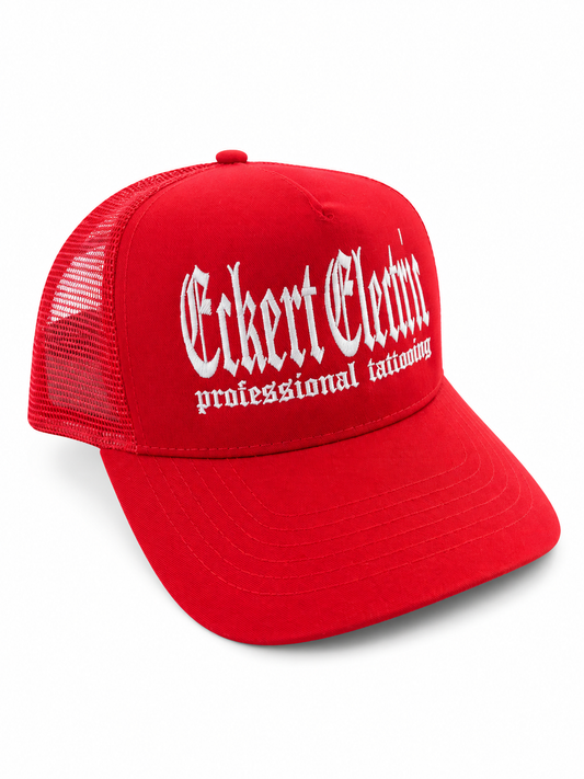 Eckert Electric Embroidered Trucker